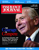 Insurance Journal Magazine May 21, 2007