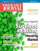 Insurance Journal Magazine January 14, 2013