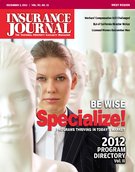 Insurance Journal Magazine December 3, 2012