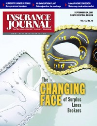 Salute to Surplus Lines Brokers/NAPSLO; Personal Lines Markets; Product Liability