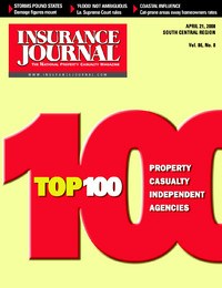 Top 100 Retail Agencies; Medical Professional Liability; Top Performing P/C Insurers: 1Q