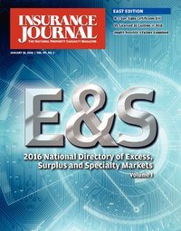 Excess, Surplus & Specialty Markets Directory, Volume I