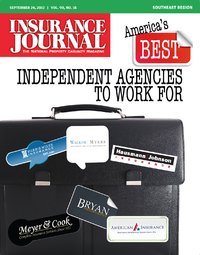 Professional Liability Directory; The Best Insurance Agencies to Work For; Inland Marine