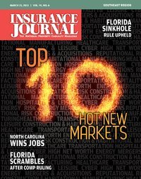 Hot New Markets; High Risk Property; Corporate Profiles - Regional Edition; 2012 Mergers & Acquisitions Summary Report; Quarterly Employee Benefits Brokerage Report