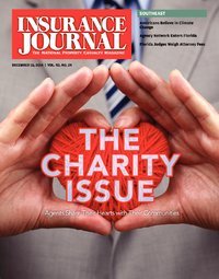 The Charity Issue - 10% of Net Sales Go to IICF & City of Hope; Photos of Your Organization Involved in Charity Work; Insurance Heroes