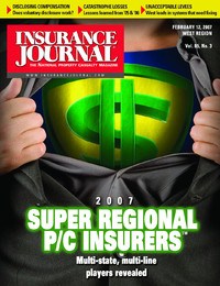 Salute to “Super Regionals"; High Risk Property & Catastrophe Coverages; Yachts and Boats; The Commissioners, Part 1