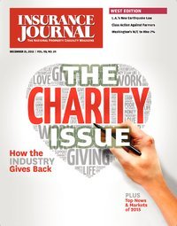 The Charity Issue - 10% of Net Sales Goes to IICF & City of Hope; Photos of Your Organization Involved in Charity Work; Insurance Heroes