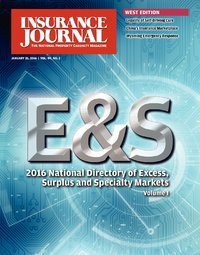 Excess, Surplus & Specialty Markets Directory, Volume I