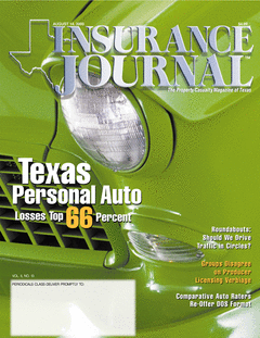 Texas Personal Auto Losses Top 66 Percent