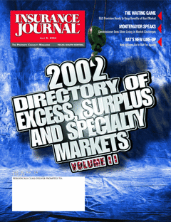2002 Excess, Surplus and Specialty Markets Directory, Vol. I