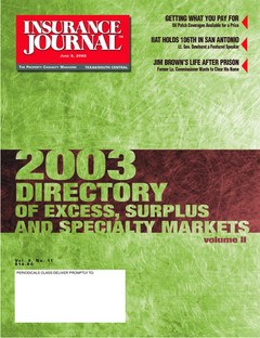 Insurance Journal South Central June 9, 2003