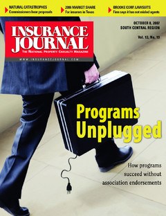 Insurance Journal South Central October 8, 2007