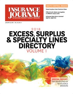 Outlook for 2018; Directory: Excess, Surplus & Specialty Markets Volume I