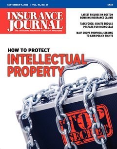 Top Workers' Comp Writers; Intellectual Property: Copyright, Trademark, Patent & Cyber / Media Liability; Residential Contractors