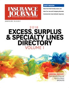 Insurance Journal East January 22, 2018