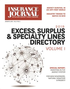 Excess, Surplus & Specialty Markets Directory, Volume I; Future of Agency Distribution