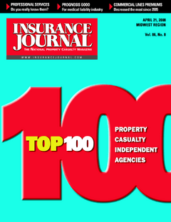 Top 100 Retail Agencies; Medical Professional Liability; Top Performing P/C Insurers: 1Q