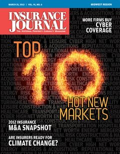 Hot New Markets; High Risk Property; Corporate Profiles - Regional Edition; 2012 Mergers & Acquisitions Summary Report; Quarterly Employee Benefits Brokerage Report