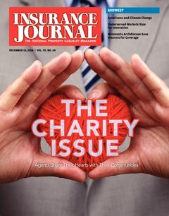 The Charity Issue - 10% of Net Sales Go to IICF & City of Hope; Photos of Your Organization Involved in Charity Work; Insurance Heroes