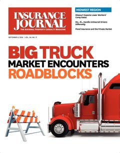 Top Workers' Comp Writers; Trucking; Residential Contractors