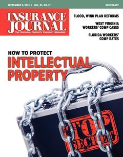 Top Workers' Comp Writers; Intellectual Property: Copyright, Trademark, Patent & Cyber / Media Liability; Residential Contractors