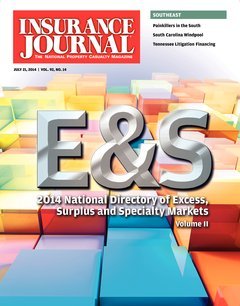 Excess, Surplus & Specialty Markets Directory, Volume II; Bonus: The Florida Issue (Special Supplement)