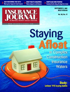 Insurance Journal West September 3, 2007