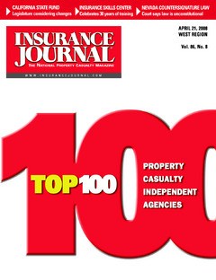 Insurance Journal West April 21, 2008