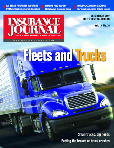 Insurance Journal Magazine October 22, 2007