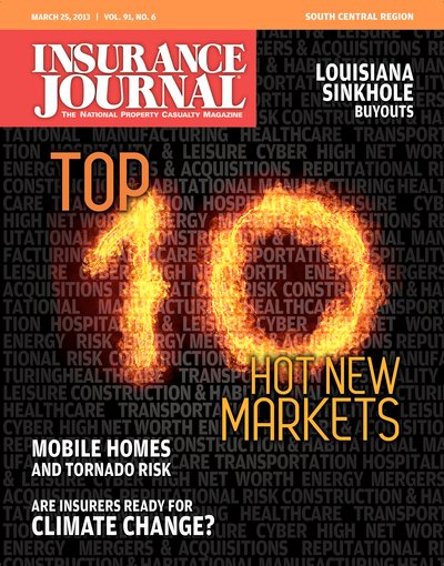 Insurance Journal Magazine March 25, 2013