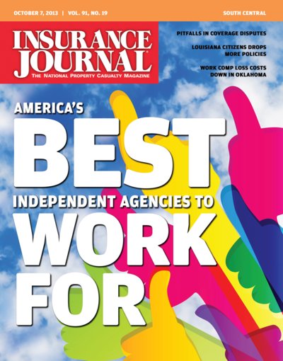 Insurance Journal Magazine October 7, 2013
