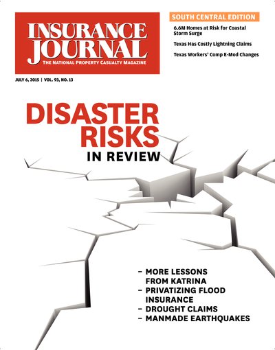 Insurance Journal Magazine July 6, 2015