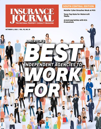 Insurance Journal Magazine October 5, 2015