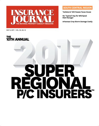 Insurance Journal Magazine May 15, 2017