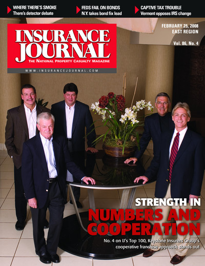 Insurance Journal Magazine February 25, 2008