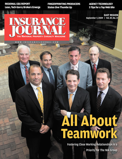 Insurance Journal Magazine September 7, 2009