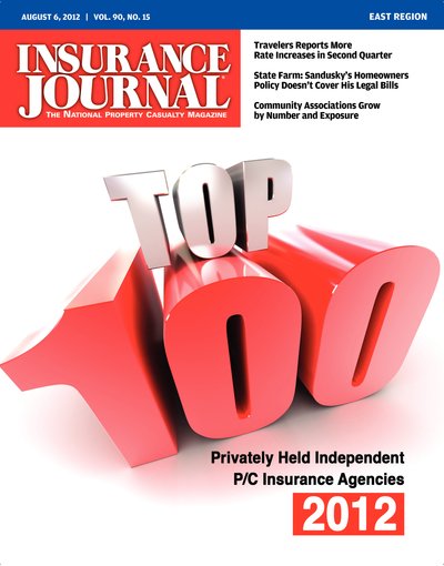 Insurance Journal Magazine August 6, 2012