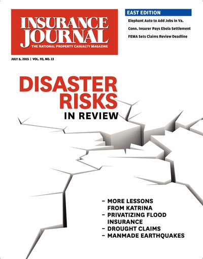 Insurance Journal Magazine July 6, 2015