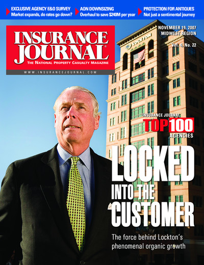 Insurance Journal Magazine November 19, 2007