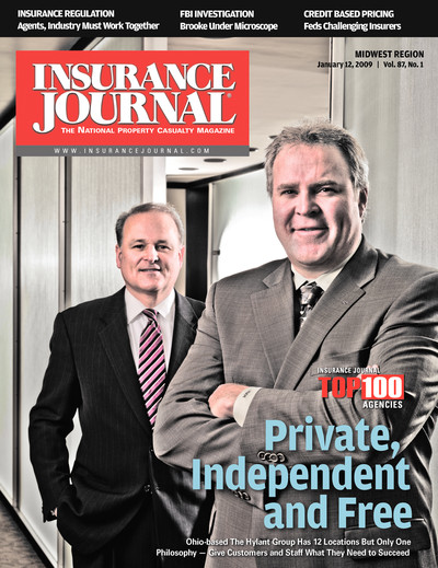 Insurance Journal Magazine January 12, 2009