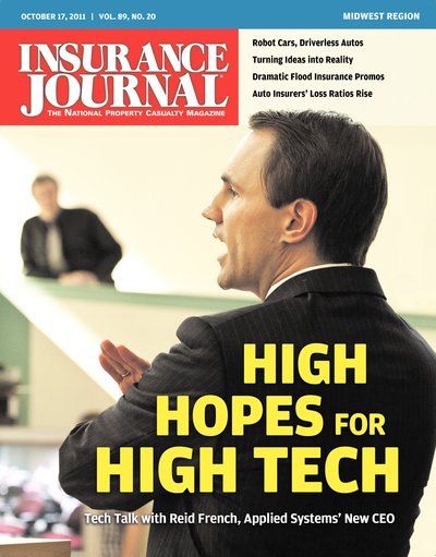 Insurance Journal Magazine October 17, 2011