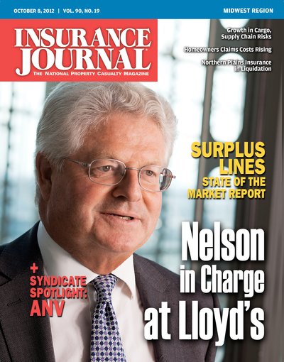 Insurance Journal Magazine October 8, 2012