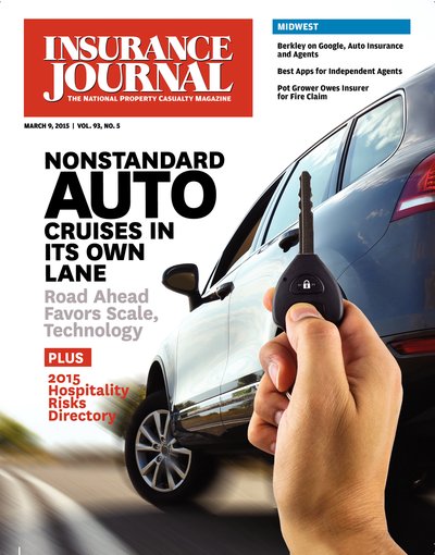 Insurance Journal Magazine March 9, 2015