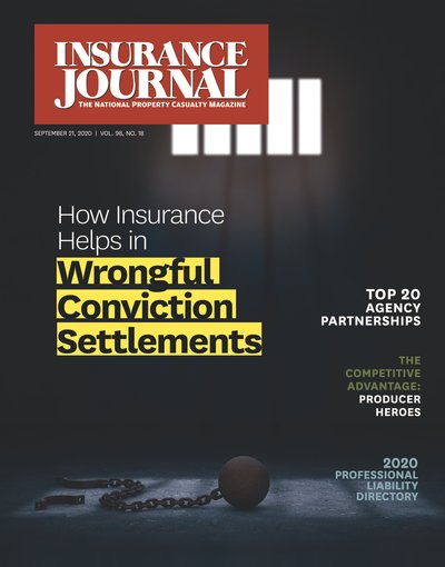 Insurance Journal Magazine September 21, 2020