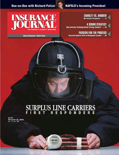 Insurance Journal Magazine September 20, 2004
