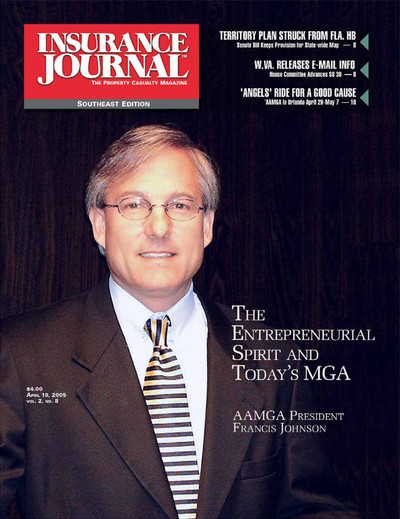 Insurance Journal Magazine April 18, 2005