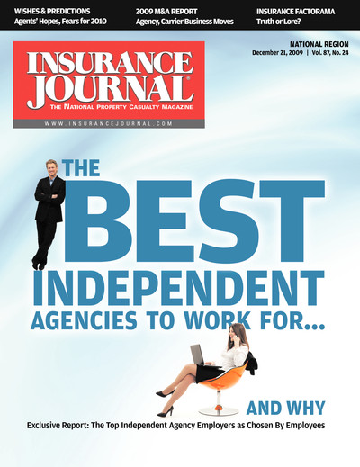 Insurance Journal Magazine December 21, 2009