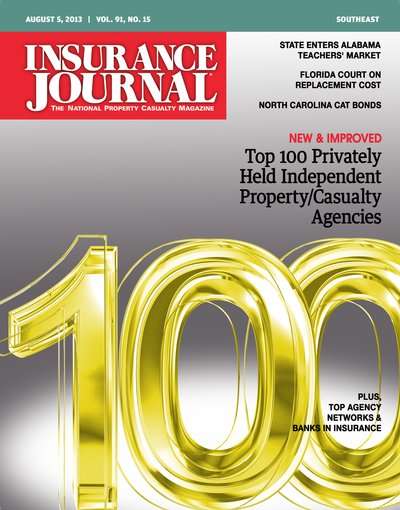 Insurance Journal Magazine August 5, 2013