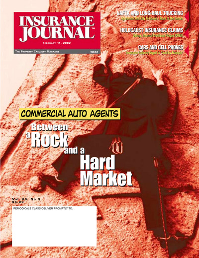 Insurance Journal Magazine February 11, 2002