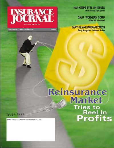 Insurance Journal Magazine October 28, 2002